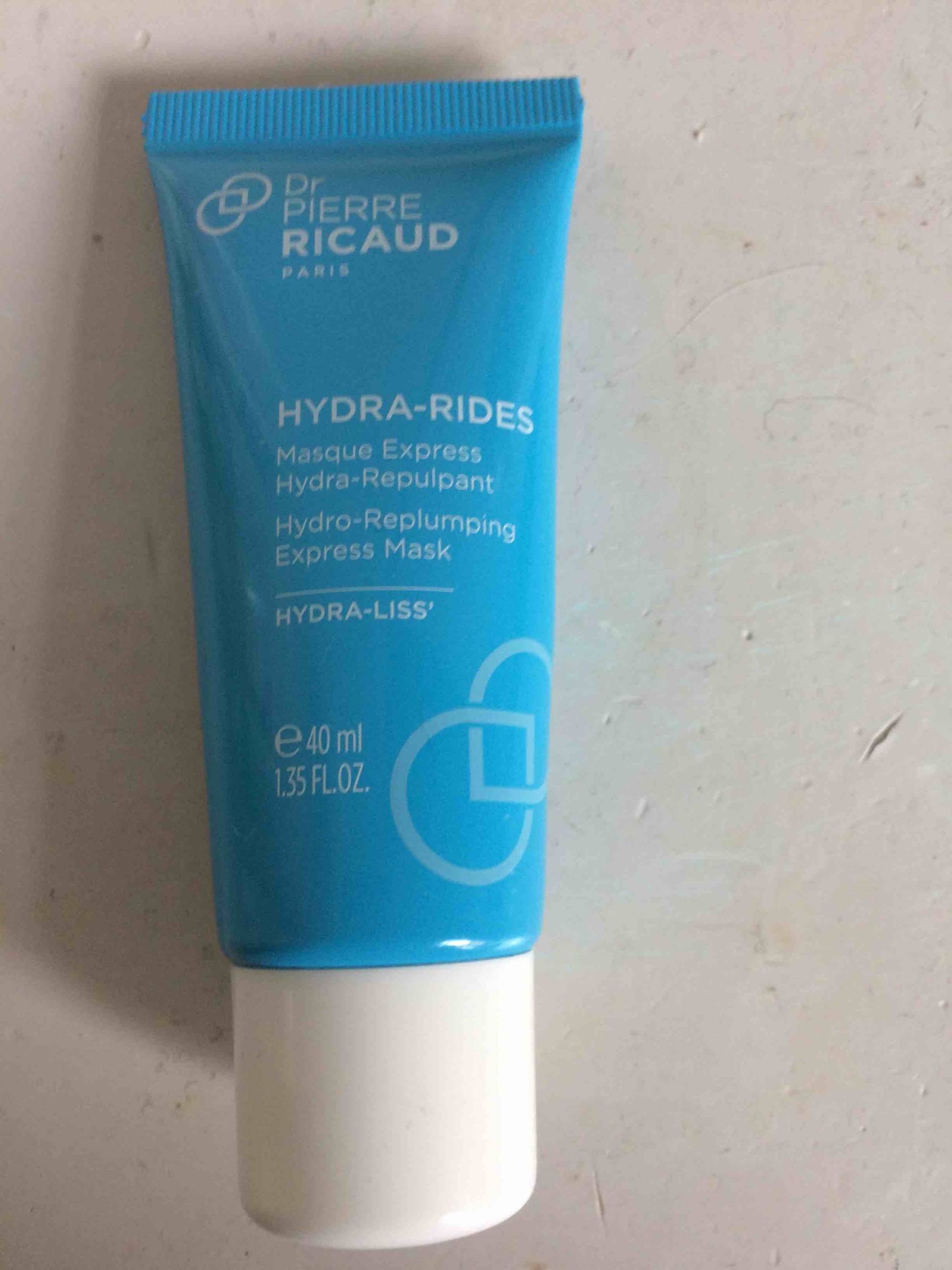 DR PIERRE RICAUD - Hydra-rides - Masque Express hydra-repulpant