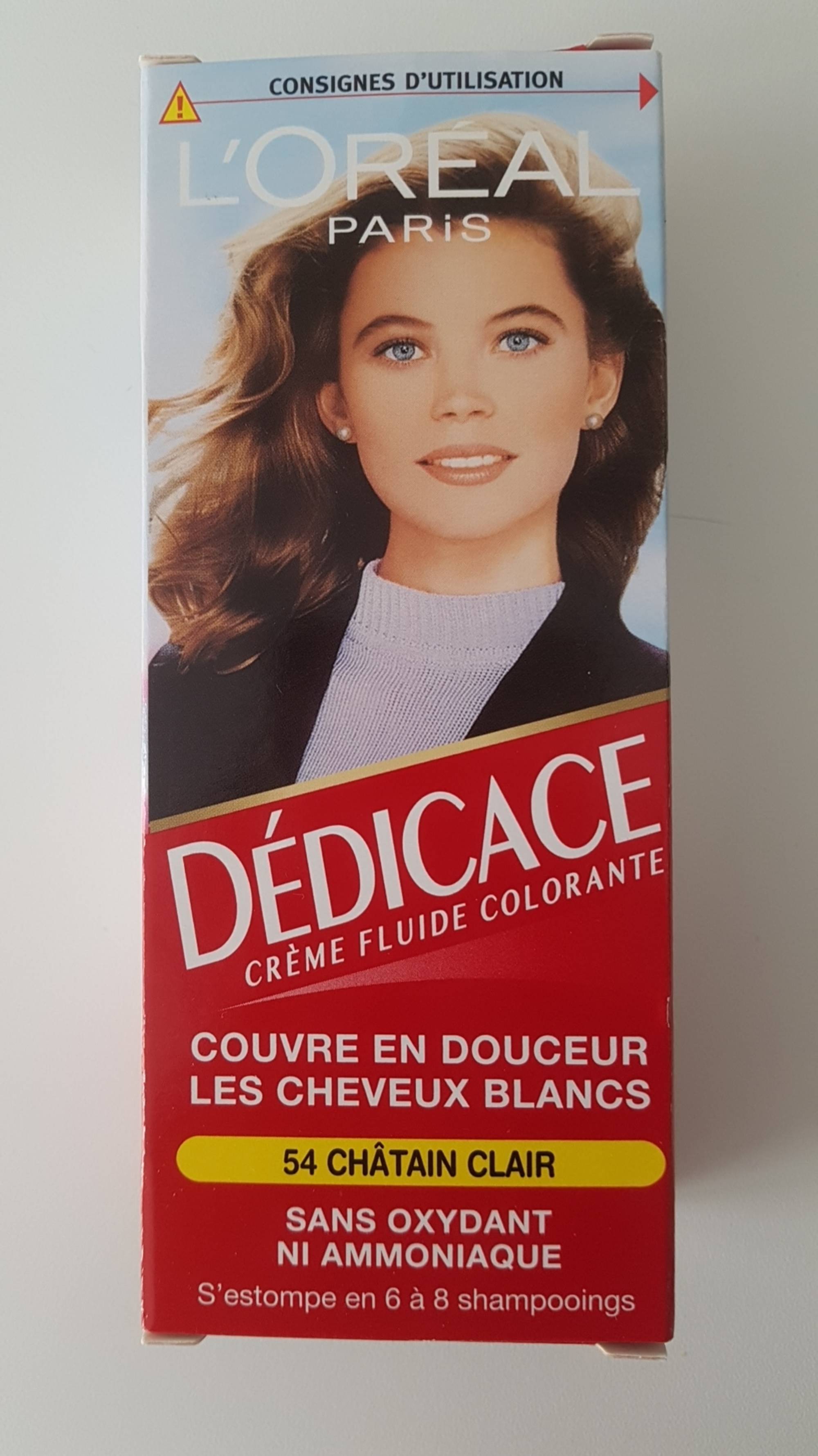 L'ORÉAL - Dédicace - Crème fluide colorante - 54 châtain claire