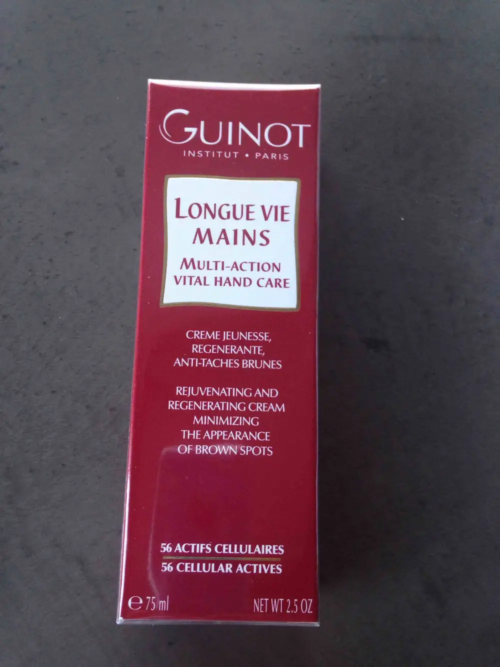 GUINOT - Longue vie  mains - Crème jeunesse régénérante