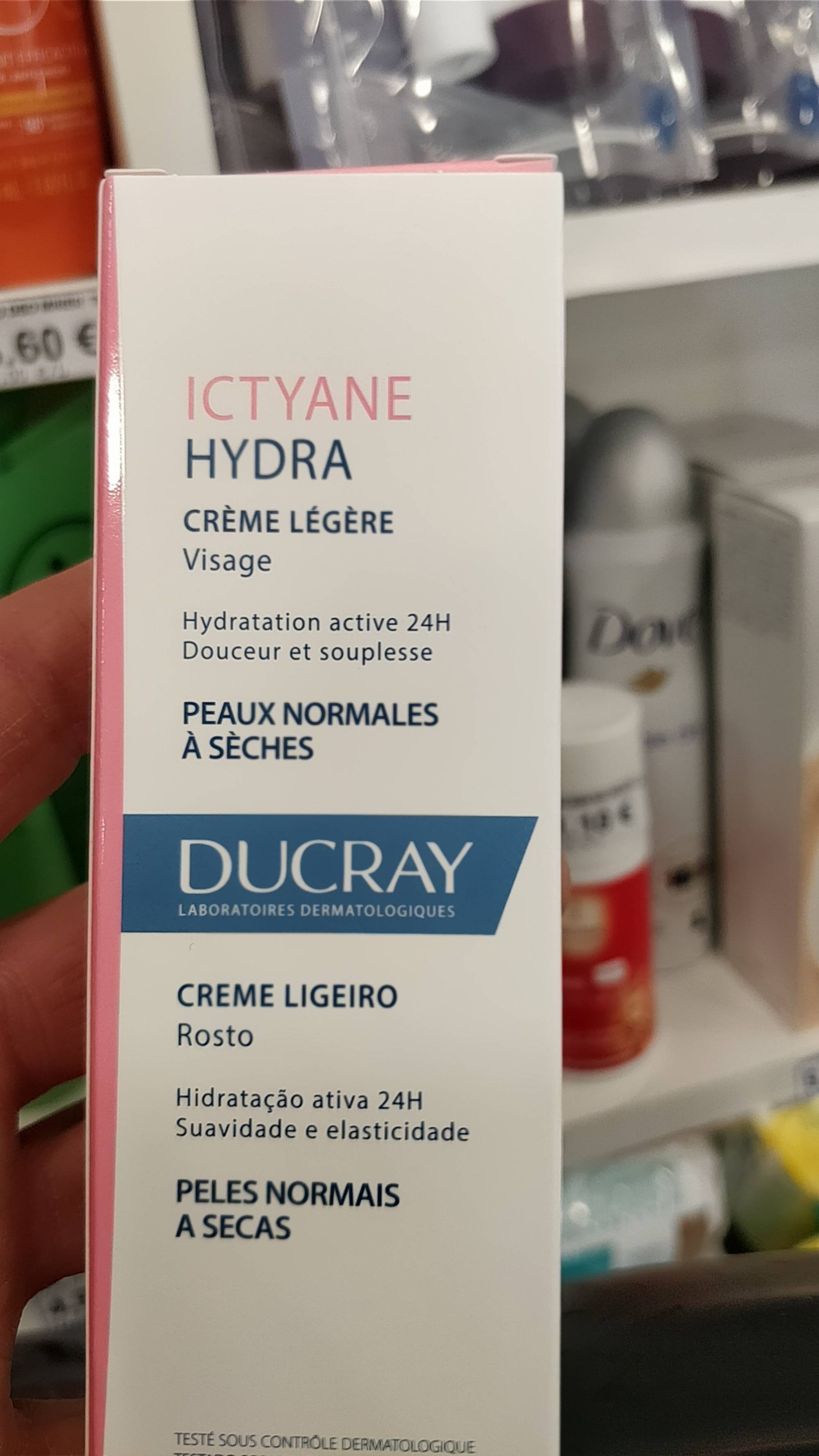DUCRAY - Ictyane hydra - Crème légère visage