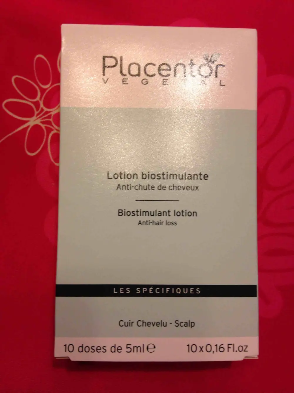 PLACENTOR VÉGÉTAL - Lotion biostimulante - Anti-chute de cheveux