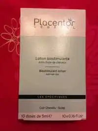 PLACENTOR VÉGÉTAL - Lotion biostimulante - Anti-chute de cheveux