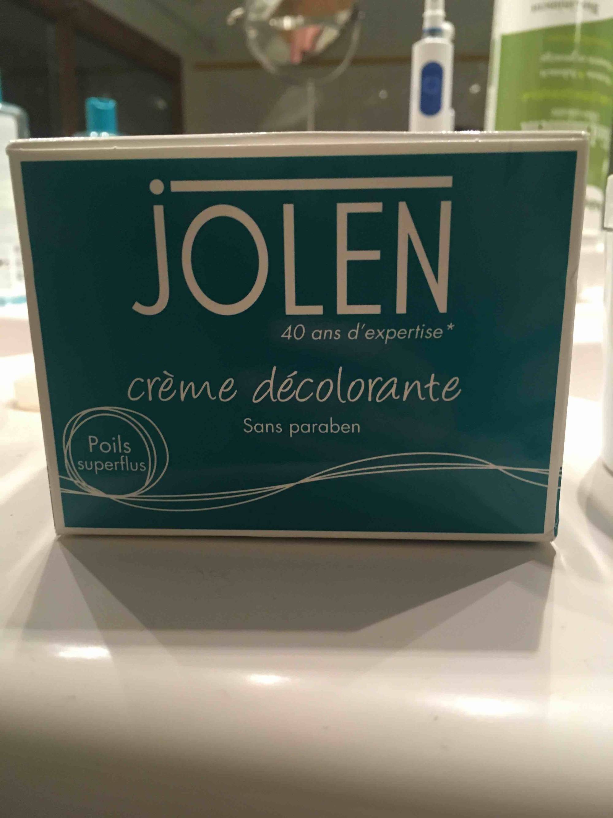 JOLEN - Crème décolorante - Poils superflus