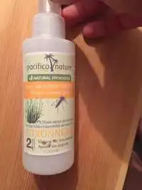 PACIFICO NATURE - Citronnelle - Spray anti-moustiques