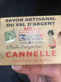 ARGASOL - Cannelle - Savon artisanal du Val d'Argent