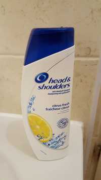 HEAD & SHOULDERS - Fraîcheur citrus - Shampooing anti-pelliculaire