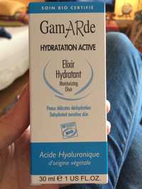 GAMARDE - Hydratation active - Elixir hydratant