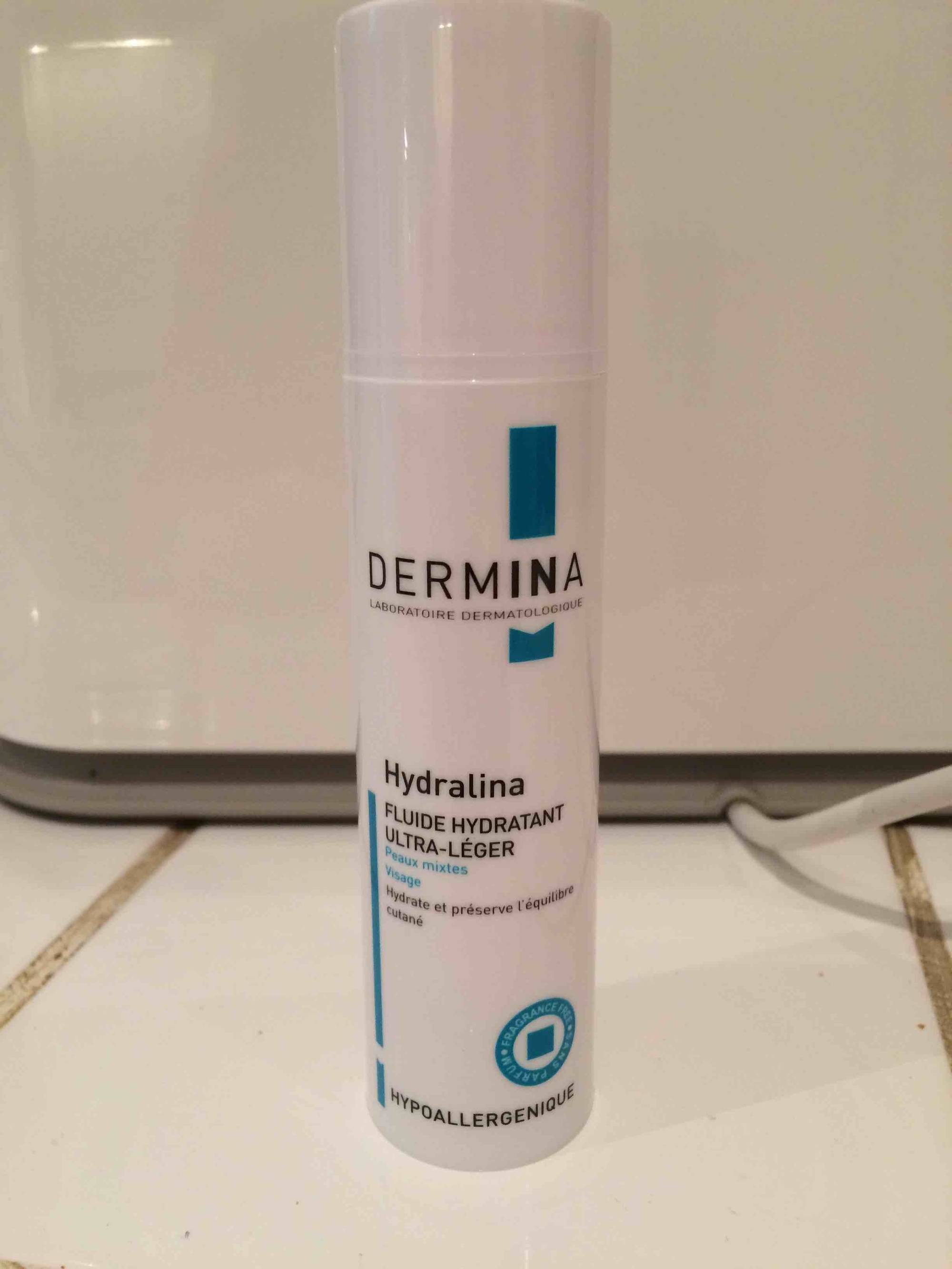 DERMINA - Hydralina - Fluide hydratant ultra-léger