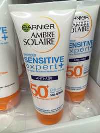 GARNIER - Ambre solaire sensitive expert+ - Anti-âge SPF50+