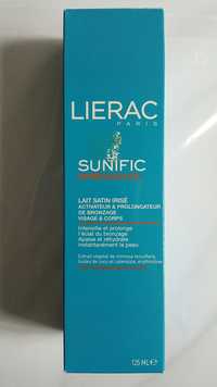 LIÉRAC - Sunific - Après soleil lait satin irisé
