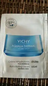 VICHY - Aqualia thermal - Crème réhydratante légère 