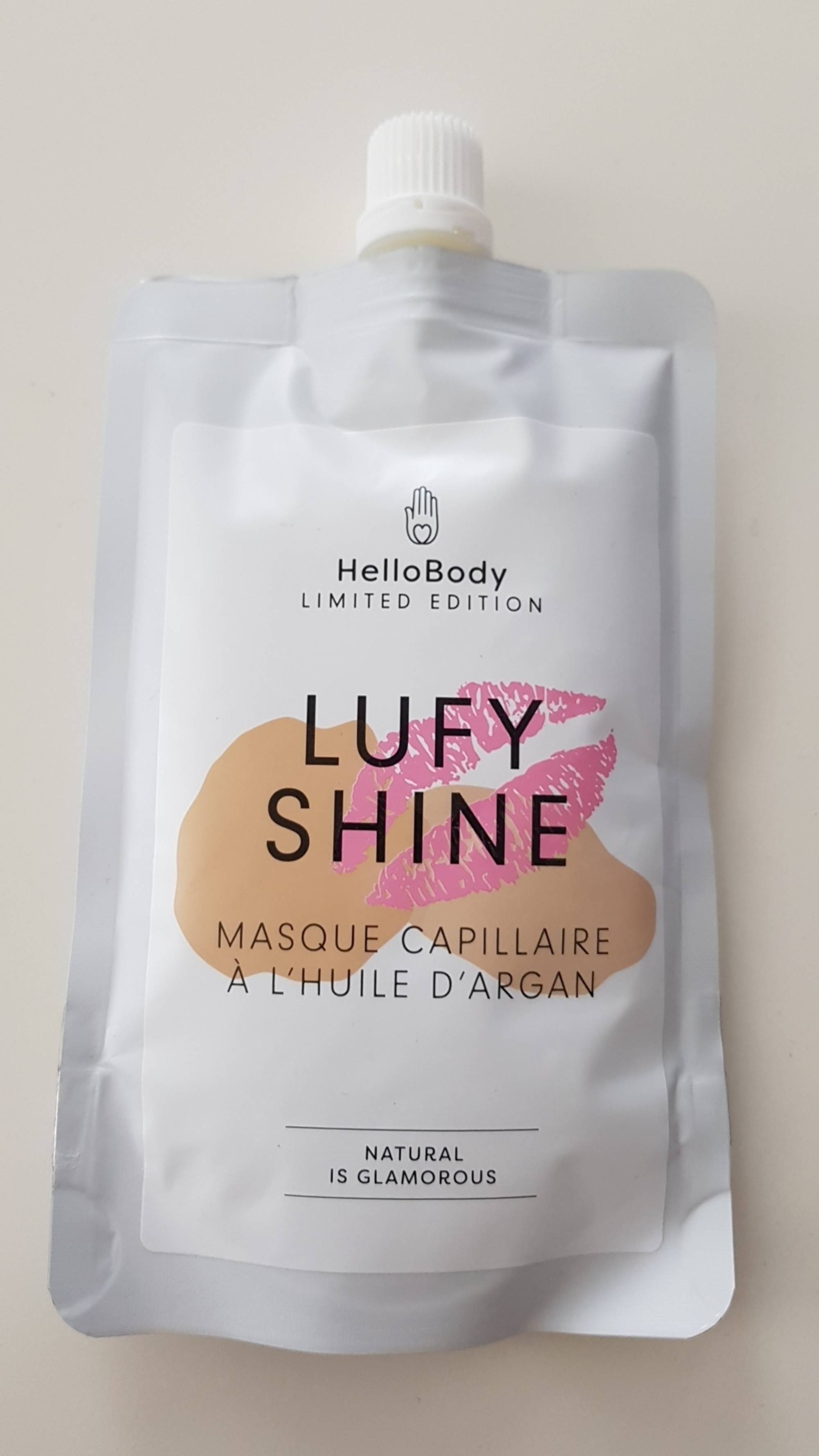 HELLOBODY - Lufy shine - Masque capillaire à l'huile d'argan