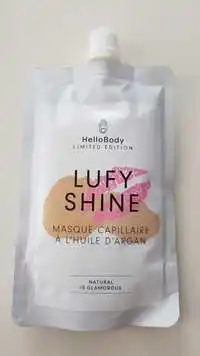 HELLOBODY - Lufy shine - Masque capillaire à l'huile d'argan