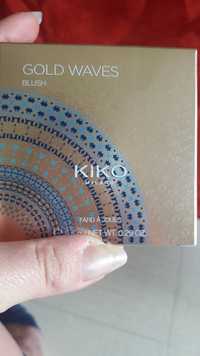 KIKO - Gold waves - Fards à joues