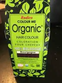 RADICO - Colour me Organic - Coloration pour cheveux