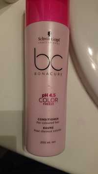 SCHWARZKOPF BC BONACURE - pH 4.5 Color freeze - Baume pour cheveux colorés