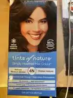 TINTS OF NATURE - Simply healthier hair coulour - Coloration permanente 4h châtain naturel