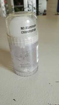 H2O + - Naturel cristal déodorant