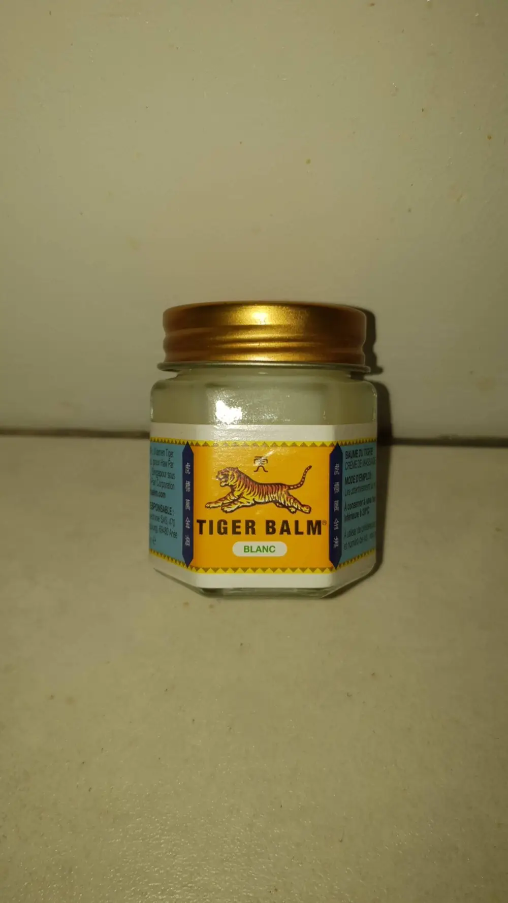 TIGER BALM - Crème de massage blanc