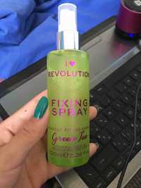 I LOVE REVOLUTION - Fixing spray - Spray fixateur de maquillage Thé Vert