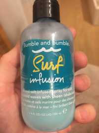 BUMBLE AND BUMBLE - Surf infusion - Oil and salt infused spray 