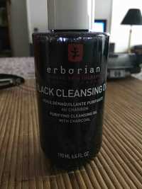 ERBORIAN - Black cleansing oil - Huile démaquillante purifiante au charbon