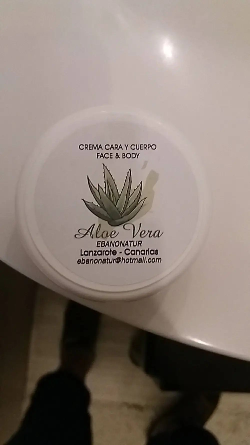 EBANONATUR - Aloe vera - Cream cara y cuerpo face & body