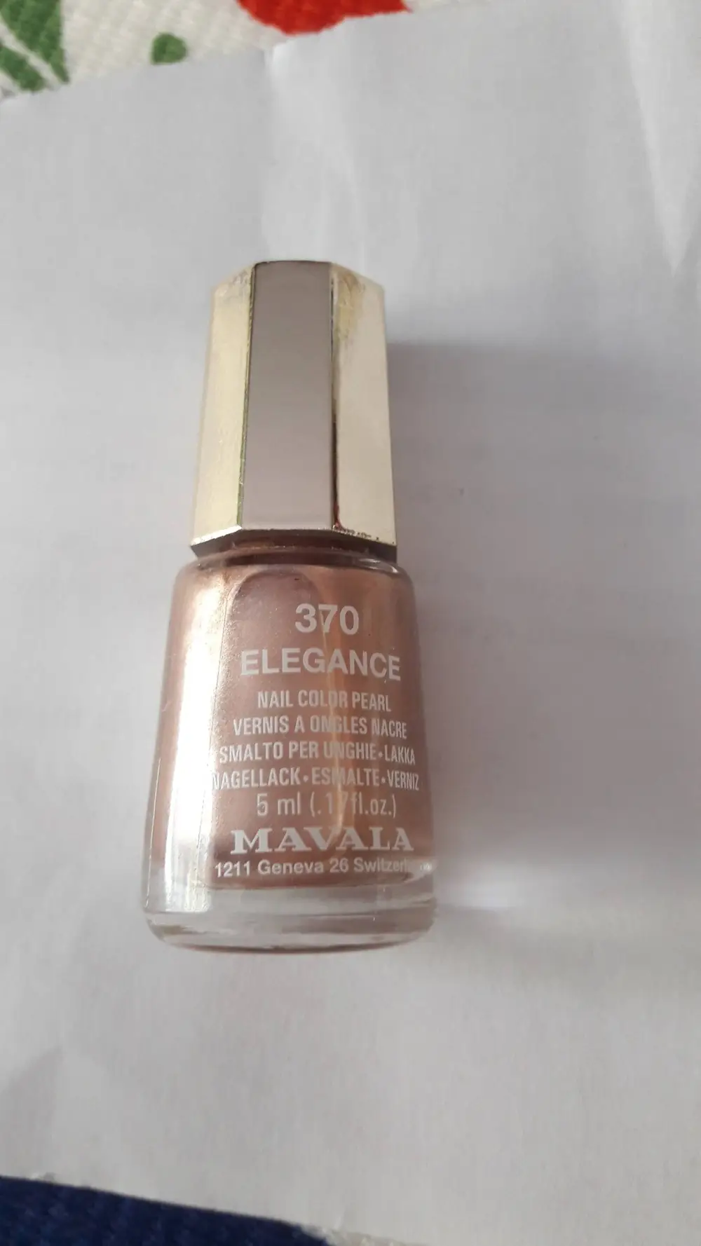 MAVALA - 370 elegance - Vernis à ongles nacre