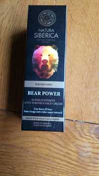 NATURA SIBERICA - Bear power for men only - Super intensive anti-wrinkle face cream