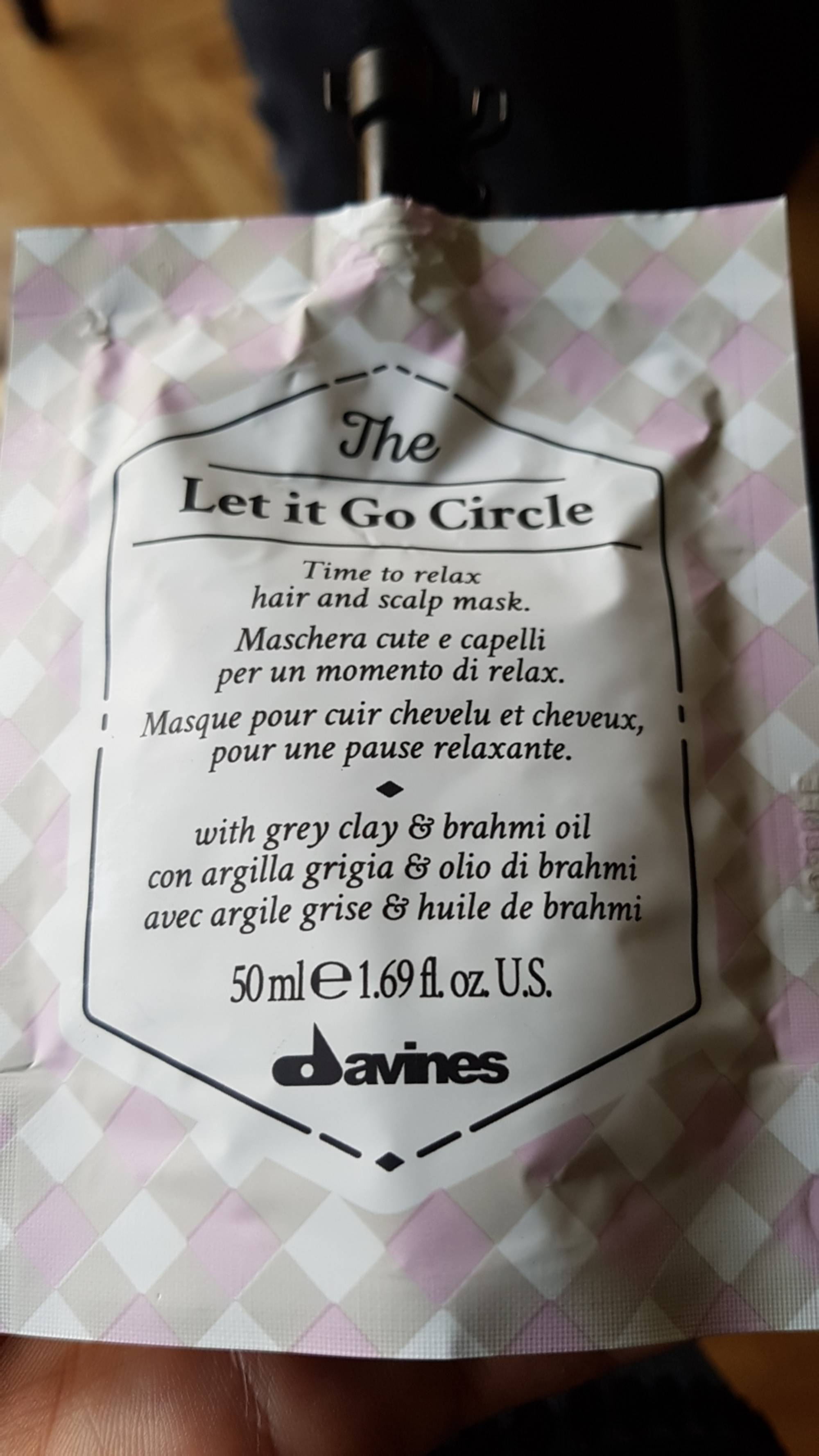 DAVINES - The let it go circle - Masque pour cuir chevelu et cheveux