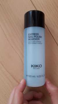 KIKO - Dissolvant express pour vernis à ongles