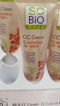 SO'BIO ÉTIC - CC cream - Correcteur de teint 5 en 1