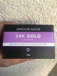 AMOUR.NOIR - 24K Gold Scrub - Instantaneous exfoliation