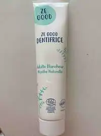 ZE GOOD - Adulte blancheur Menthe naturelle - Dentifrice