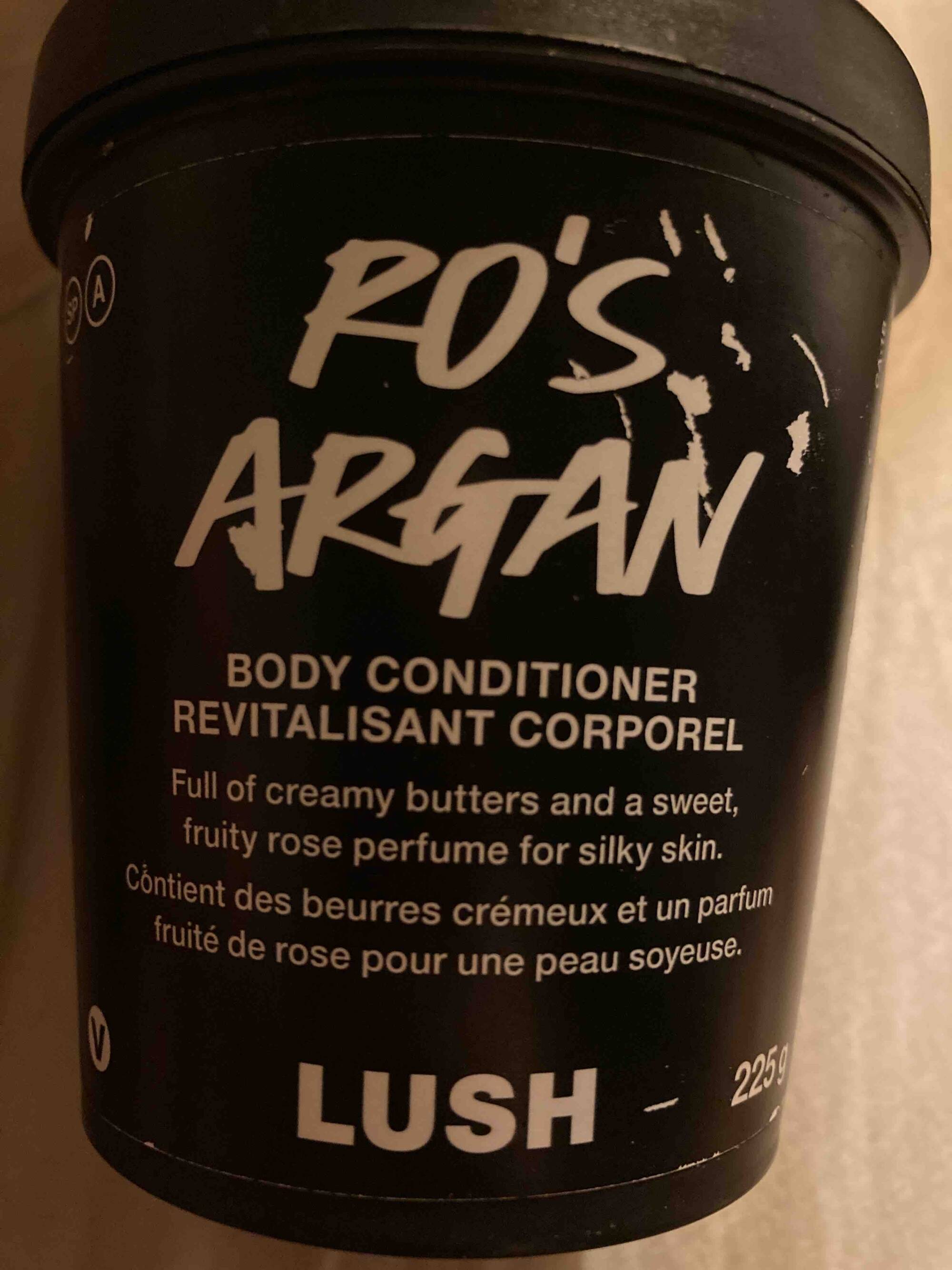 LUSH - Ro's Argan - revitalisant corporel