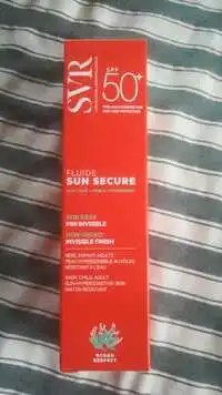 SVR LABORATOIRE DERMATOLOGIQUE - Fluide sun sécure SPF 50+