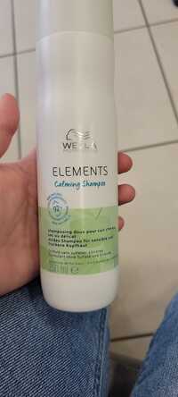 WELLA - Elements - Shampooing doux pour cuir chevelu sec ou délicat