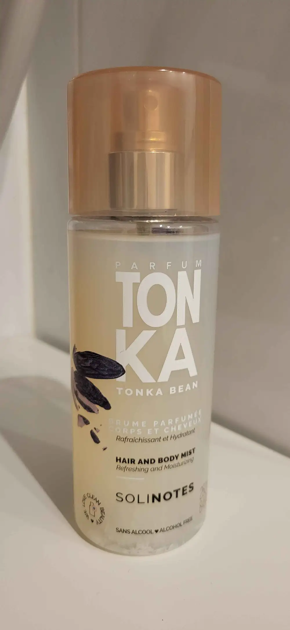 SOLINOTES - Tonka Bean - Brume parfumée corps et cheveux