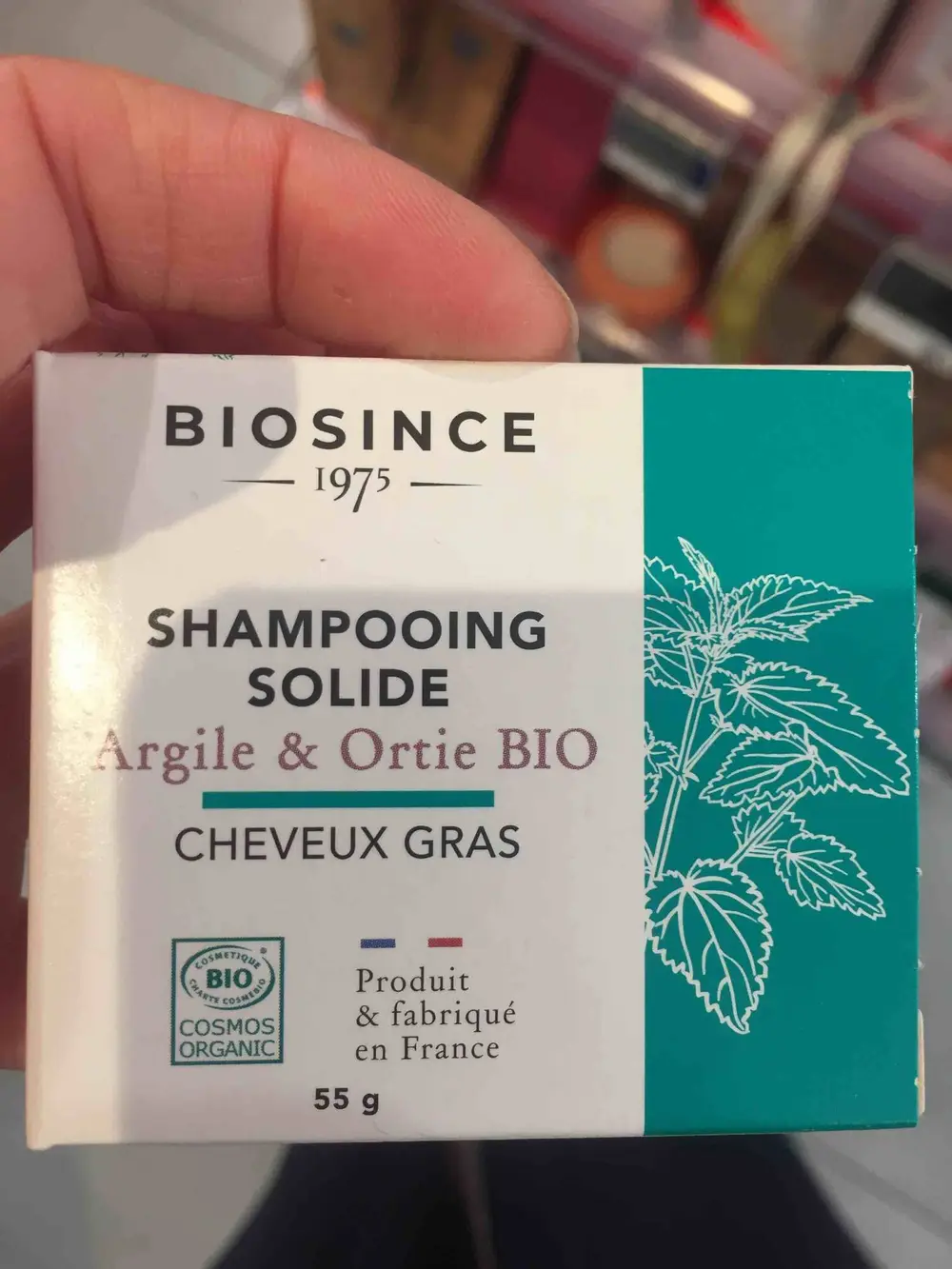 BIO SINCE 1975 - Argile & Ortie Bio - Shampooing solide 