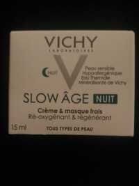 VICHY - Slow âge nuit - Crème & masque 