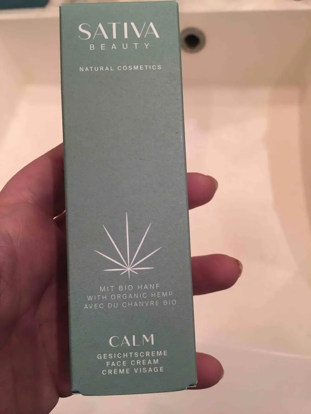 SATIVA BEAUTY - Calm - Crème visage avec du chanvre bio