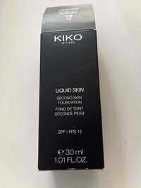 KIKO - Liquid skin - Fond de teint seconde peau SPF 15