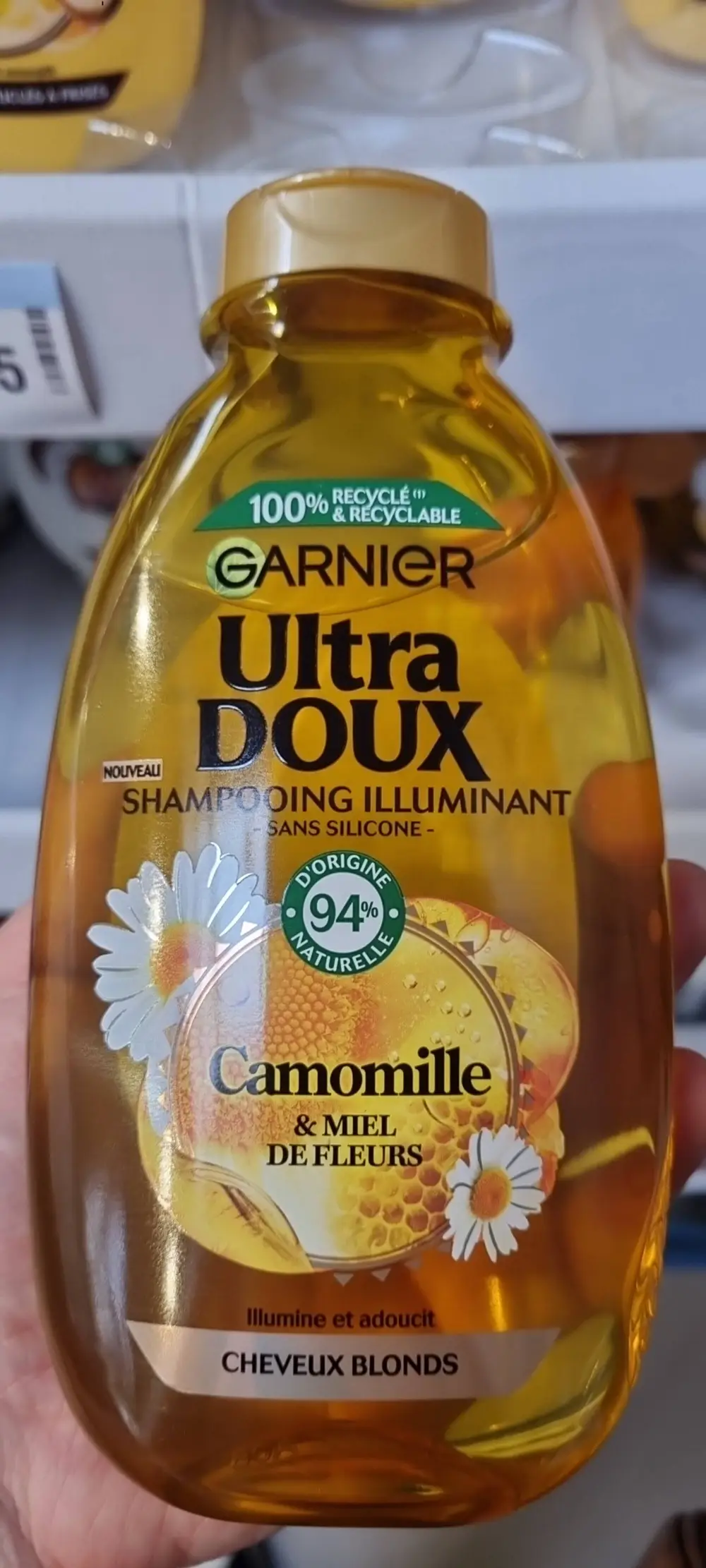 GARNIER - Ultra doux cheveux blonds - Shampooing illuminant