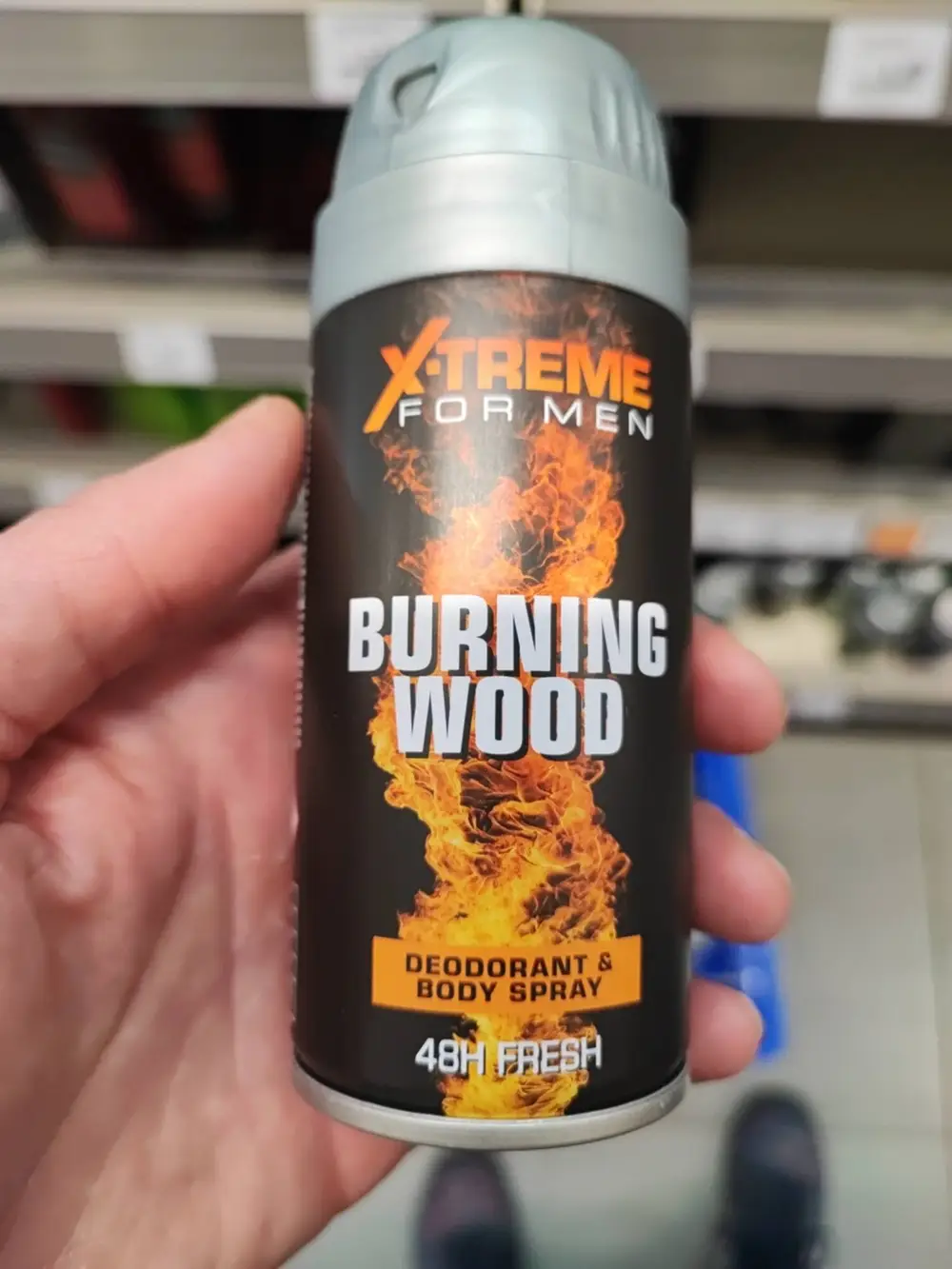 XTREME - Burning wood for men - Déodorant & body spray 48h
