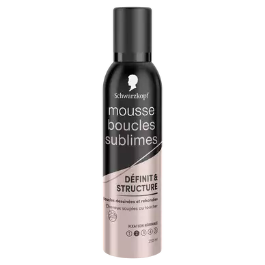 SCHWARZKOPF - SCHWARZKOPF Mousse coiffante boucles sublimes définit & structure SCHWARZKOPF - 250ml