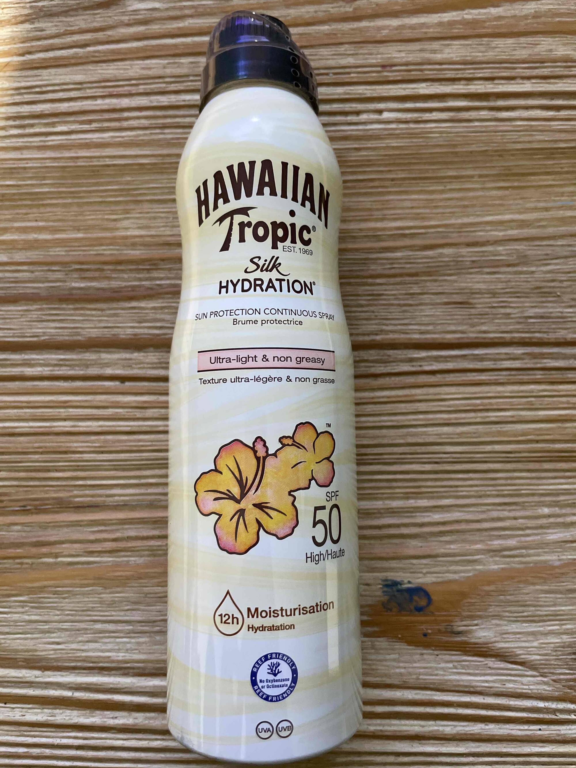 HAWAIIAN TROPIC - Silk hydration - Brume protectrice spf50