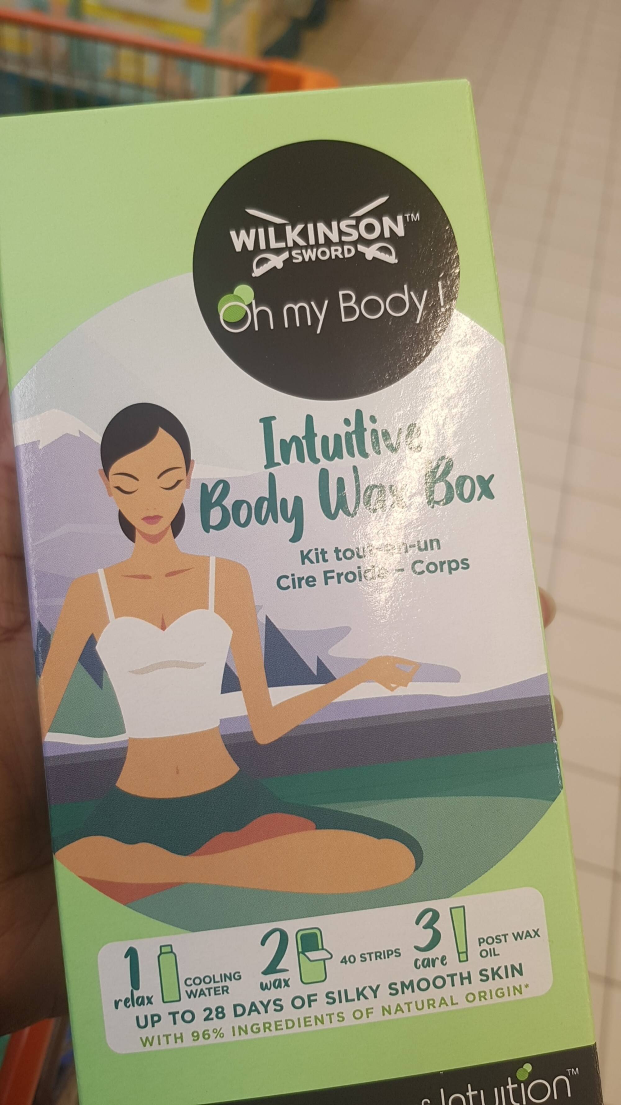 WILKINSON - Intuitive body wax-box - Cire froide-corps