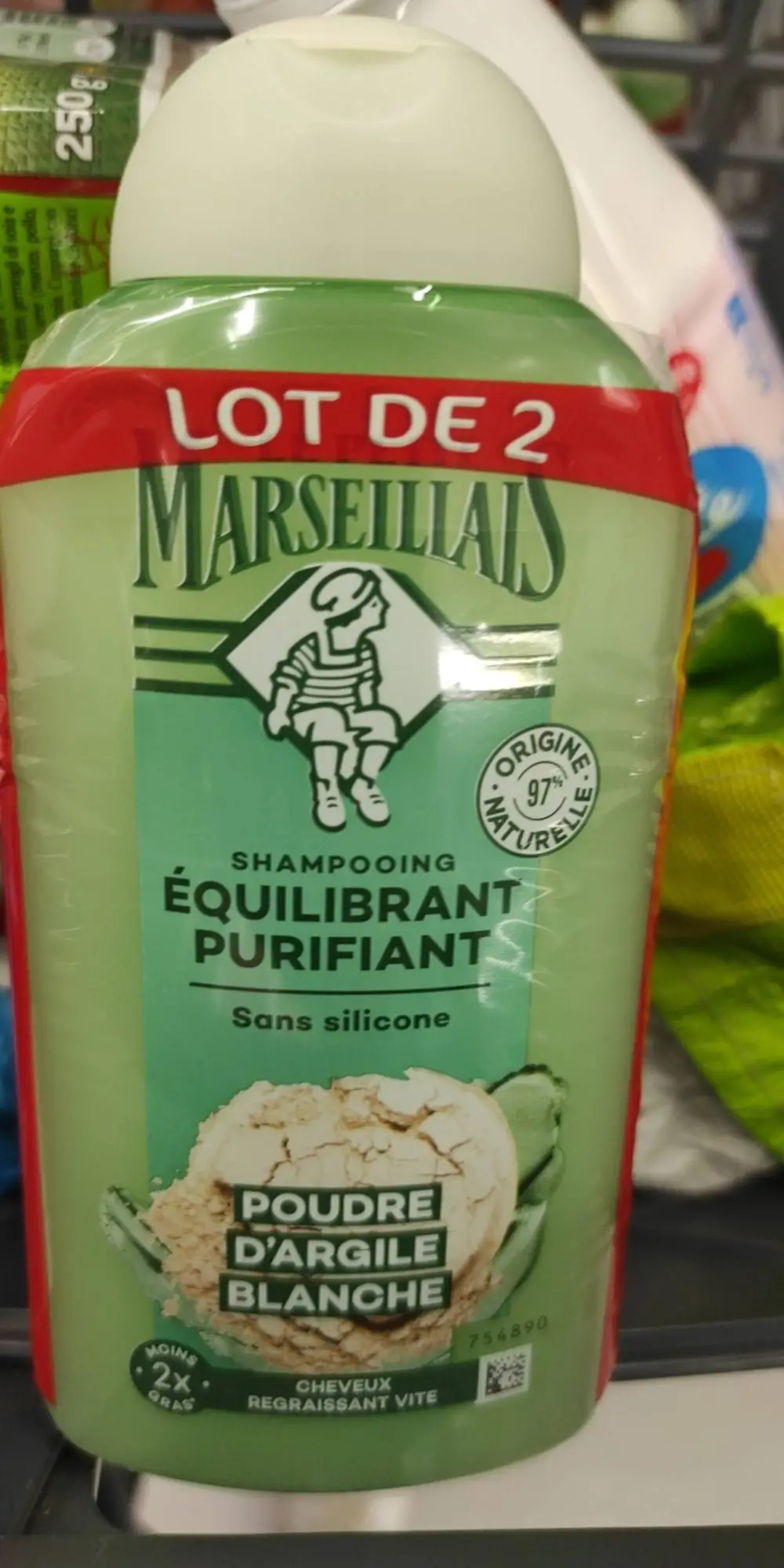 MARSEILLAIS - Shampooing équilibrant purifiant