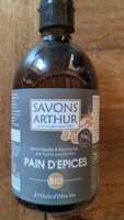 SAVONS ARTHUR - Pain d'épices - Savon liquide et douche bio
