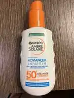 GARNIER - Advanced sensitive - Spray protector solar SPF50+ 